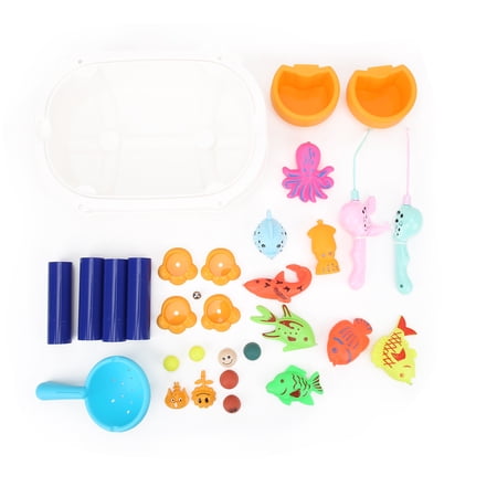 FISHFUN Magnetic Water Play Table For Kids Educational Fishing Toy With Magnetic Rods main image 1