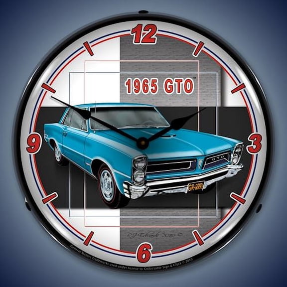 1965 GTO Lighted Clock