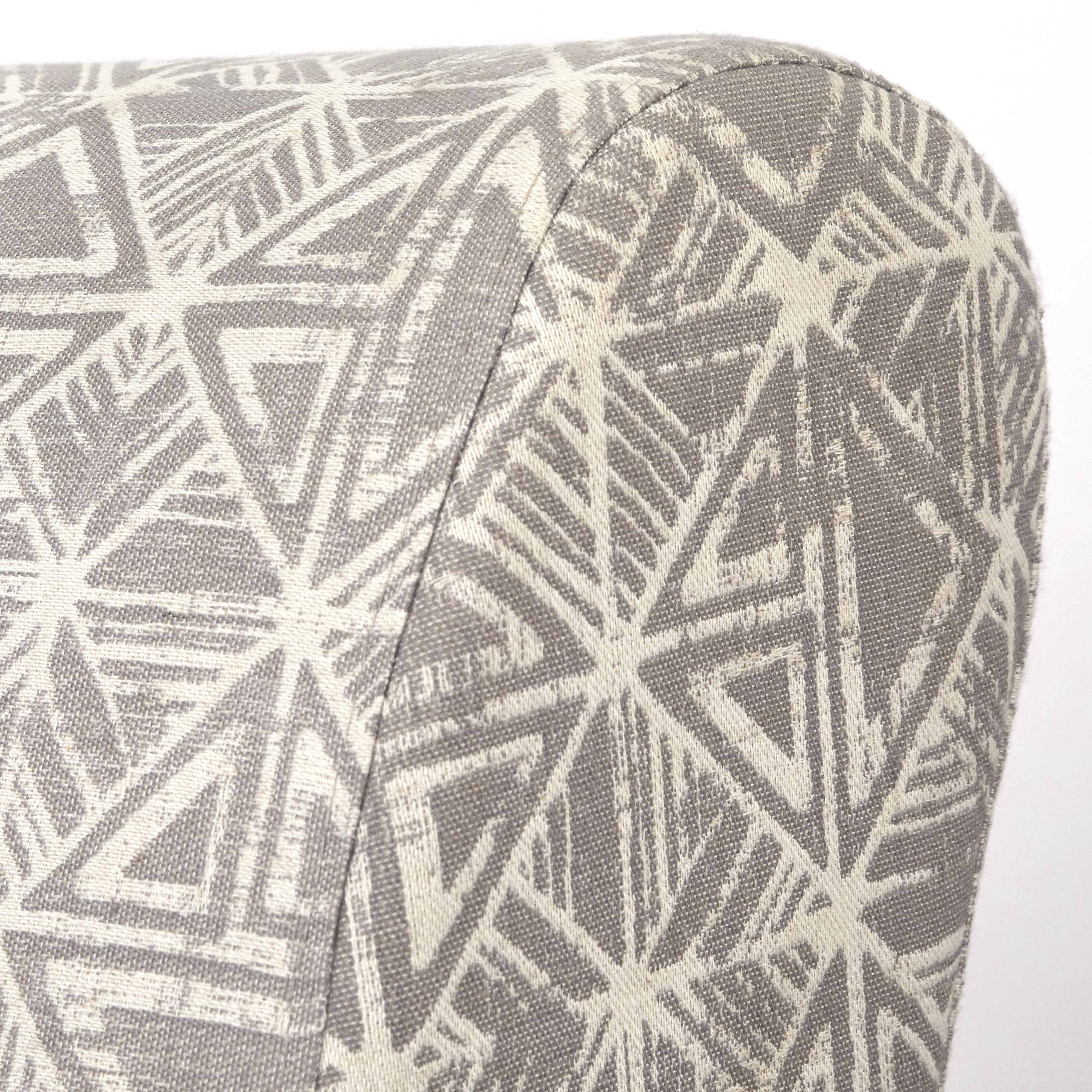 TMS Simmons Chaise Lounge Chair, Light Gray Print