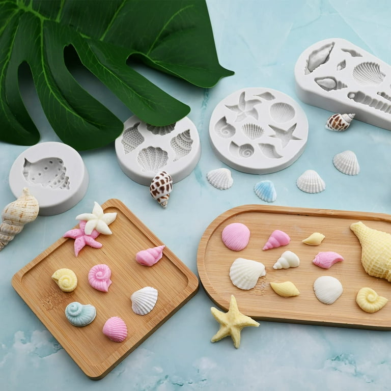 Ocean Series 3D Silicone Mould For Cake Decoration Pearl, Conch, Starfish,  Seashell Food Grade, DIY Handmade Soap Cutter Baking Mold For Kitchen  Accessories From Numberoneaction, $1.75