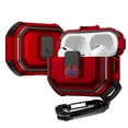 thumbnail image 3 of For AirPods Pro Switch Button Hybrid with Belt Loop - Red, 3 of 3