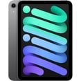 thumbnail image 1 of Apple iPad mini (A17 Pro): Apple Intelligence, 8.3-inch Liquid Retina Display, 256GB, Wi-Fi 6E + 5G Cellular, 12MP Front/12MP Back Camera, Touch ID, All-Day Battery Life — Space Grey, 1 of 10