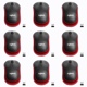 thumbnail image 1 of M185 Ratón Inalámbrico 2 4 GHz 1000DPI Ratones Ópticos 3 Botones () Rojo, 1 of 9