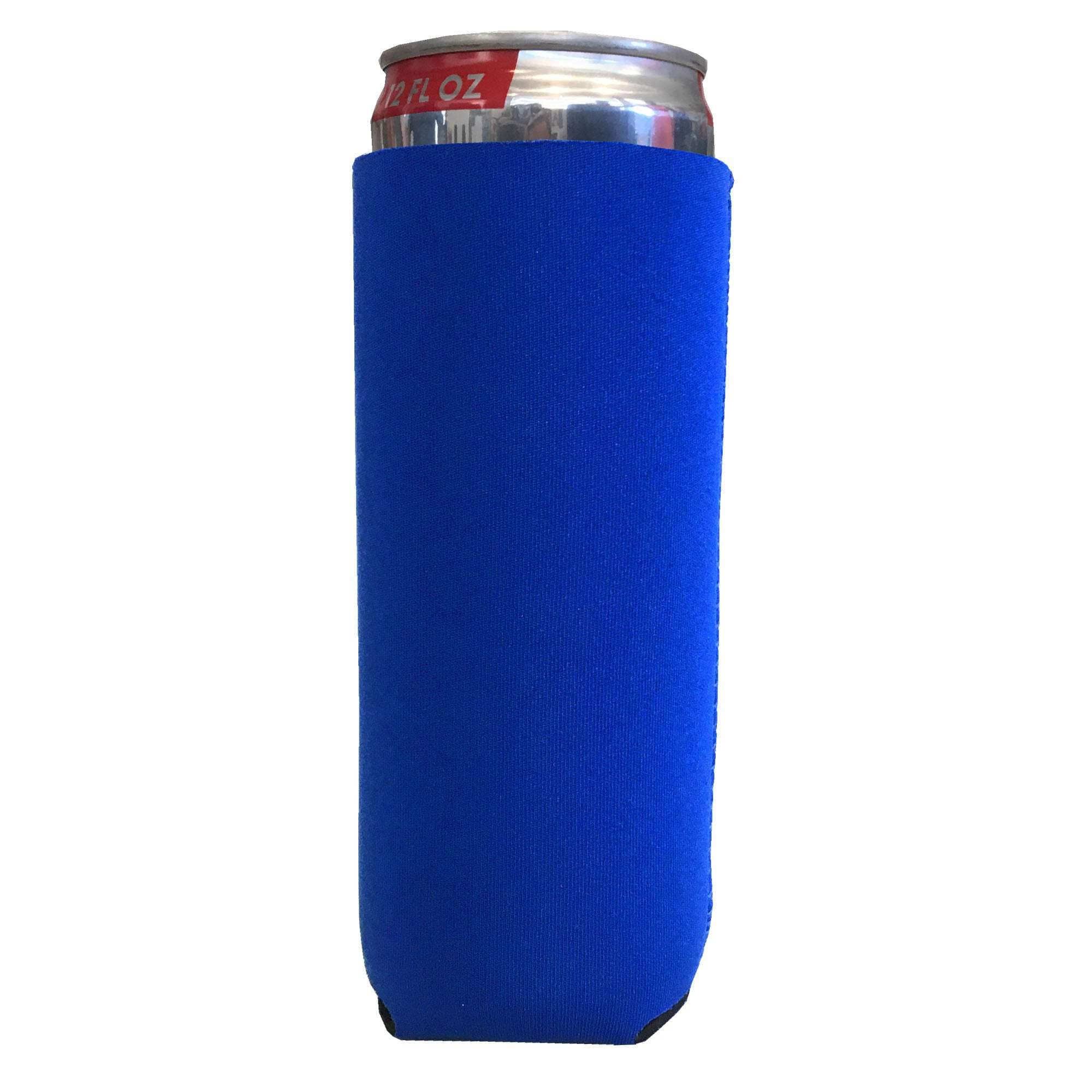 Big Ol' Neoprene 12 Ounce Slim Can Cooler 12 Pack Orange