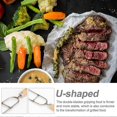 thumbnail image 4 of Stainless Steel Bbq Forks for Grilling 10Pcs Wood Handle Barbecue Tools, 4 of 4