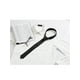 thumbnail image 5 of CORBATA DELGADA CASUAL DE PUNTOS PARA HOMBRES INSPIRADA CHIC, CORBATA NEGRA AUTOAJUSTABLE TAMAÑO ÚNICO, 5 of 5