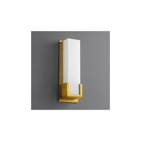 

13.62 inch 6.3W 120V 1 Led Wall Sconce-Aged Brass Finish Bailey Street Home 766-Bel-2816307