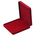 thumbnail image 2 of Caja de Joyería de Bandeja de Viaje Caja de Exhibición de Almacenamiento de Colr - Vino rojo Sunnimix Vitrina de collar de terciopelo, 2 of 7