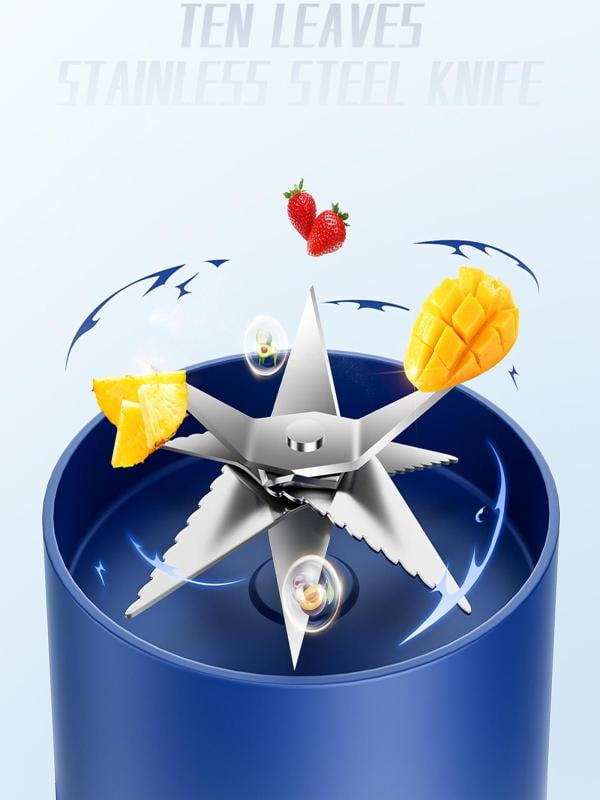 JMKQLZ New Juicer Machine with Digital Display for Fruit and Vegetable, Multifunctional Portable Small Juicer for Home Office and School