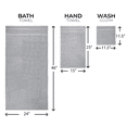 thumbnail image 5 of Mainstays 10 Piece Towel Set with Upgraded Softness & Durability, Grey, 5 of 12