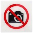 thumbnail image 1 of Acrylic No Photo Sign Warning No-photographing Sign Wall Sign No-photo Sign Board, 1 of 4
