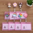thumbnail image 6 of Office Supplies Metal Clip Nurse Doctor Name Tags Badge Holders with Retractable Reel Business Work Card ID Badge Holder 04, 6 of 8
