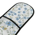 thumbnail image 4 of Yayeee Double Oven Mitt Kitchen Heat Resistant Baking 35" x7" Quilted Glove, Forget Me Not, 4 of 6