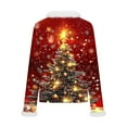 thumbnail image 4 of Christmas Sweaters for Women Oversized Sweatshirt Oversized Sweatshirt Cardigan Long Sleeve Tops Dressy Casual, 4 of 5