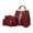 Wine, variant on HaoXianJian 4PC Bags for Women Shoulder Bag Underarm Purse Tote Bag Handbags Large acity Bag Satchel Handles Purses Bag
