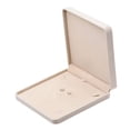 thumbnail image 3 of Caja de Joyería Yinane de terciopelo MDF Beige, 3 of 7