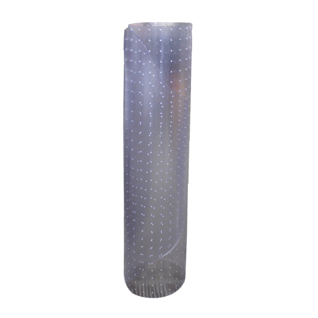 Evolve Modern Chair Mat With Lip for Low Pile Carpet 36" x 48" Clear