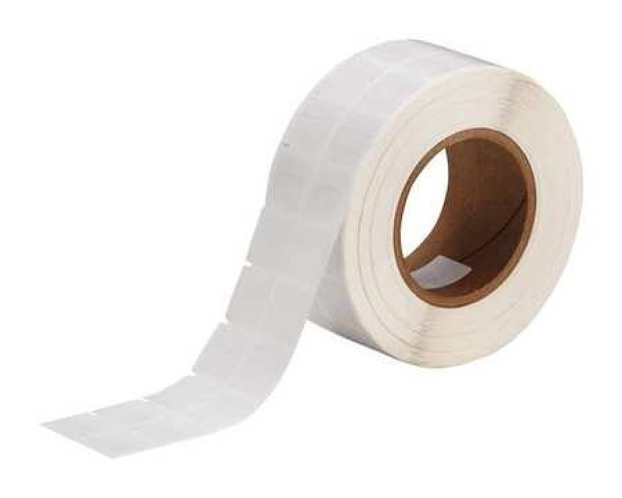 Brady Thermal Transfer Printable Labels, 1.91 in x 1 in, White/Translucent - 1 RL (262-THT-116-427-5)
