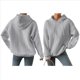 thumbnail image 3 of Sudadera con Capucha para Mujer, A , Cálida, Informal, Holgada, de Gran Tamaño. Gris XL, 3 of 7