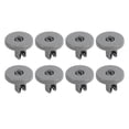 thumbnail image 1 of 8-Pack Premium ABS Dishwasher Rack Wheels - Durable Replacement Parts for Upper & Lower Dish Racks, Smooth-Gliding Dishware Holder Rollers, Wear-Resistant Components to Restore Dishwasher Rack, 1 of 7