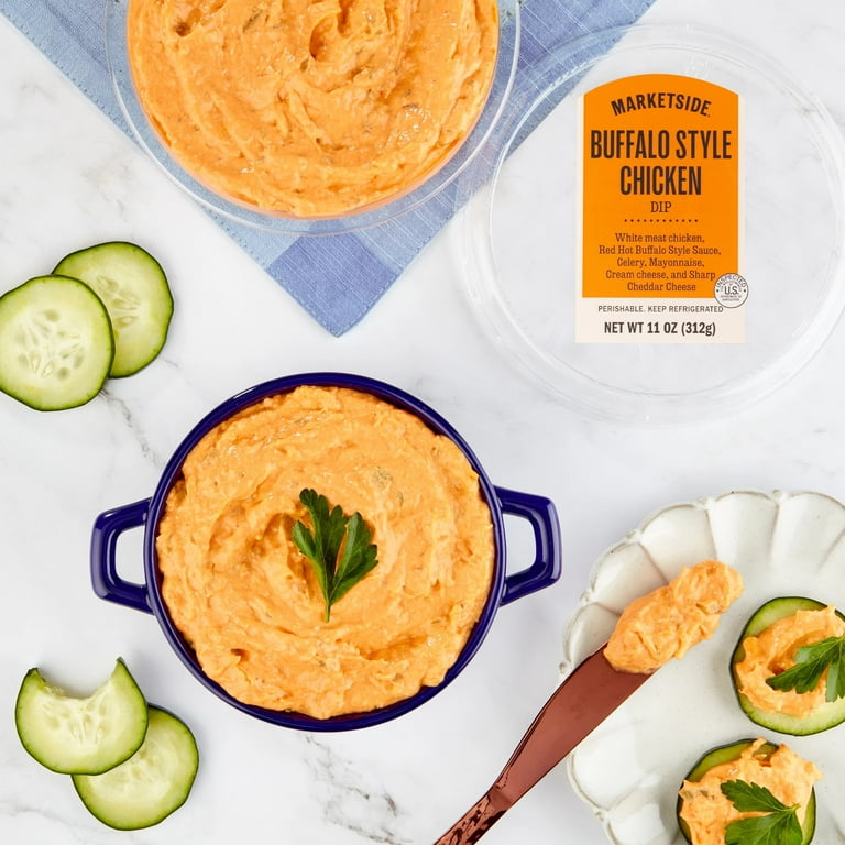 Marketside Buffalo Style Chicken Dip, 11 oz Tub, 1 Count (Refrigerated)