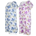 thumbnail image 3 of JEFFRICO Womens 2 Pack Nightgowns Short Sleeve Sleepwear Soft Pajama Dress Nightshirts, 3 of 3