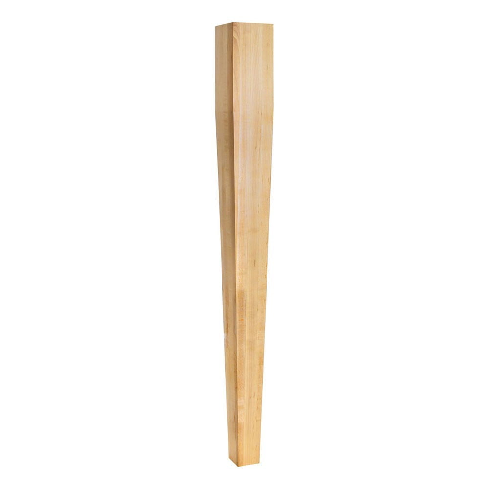 Hardware Resources P43RW Four Sided Tapered Wood Post - Walmart.com ...