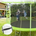 thumbnail image 5 of ChaoLink Trampoline, 10FT 12FT 14FT 16FT Trampolines for Kids & Adults, Trampoline with Enclosure, Ladder, Recreational Trampolines for Outdoor Jumpgreen, 5 of 8