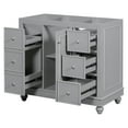 thumbnail image 2 of Miekor Furniture [Cabinet Only] 36" Gray Bathroom vanity 76AAE, 2 of 8