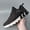 Black, variant on Men's Blade Sneakers, Breathable Shock Absorption Running Shoes, Lightweight Non-Slip Shoes, 2023 Spring New