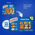 thumbnail image 2 of Lance Sandwich Crackers, Variety Pack, 3 Flavors, 10 Individually Wrapped , 6 Sandwiches (Pack of 4), 2 of 5