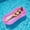 Pink, variant on Inflatable Pool Floats Lounger for Adults, Mesh Water Hammock Floating Mat with Headrest, Pool Raft for Swimming Pool Beach Lake Summer Party Relaxation(Rainbow,145X65CM)