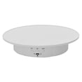 thumbnail image 1 of Soporte de exhibición eléctrico Zulema Base giratoria 360 grados Blanco, 1 of 8