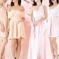 thumbnail image 5 of Women's Multi Strap Backless Dress Casual Sleeveless with Tie Detail Flirty Party Clubwear Summer, 5 of 5