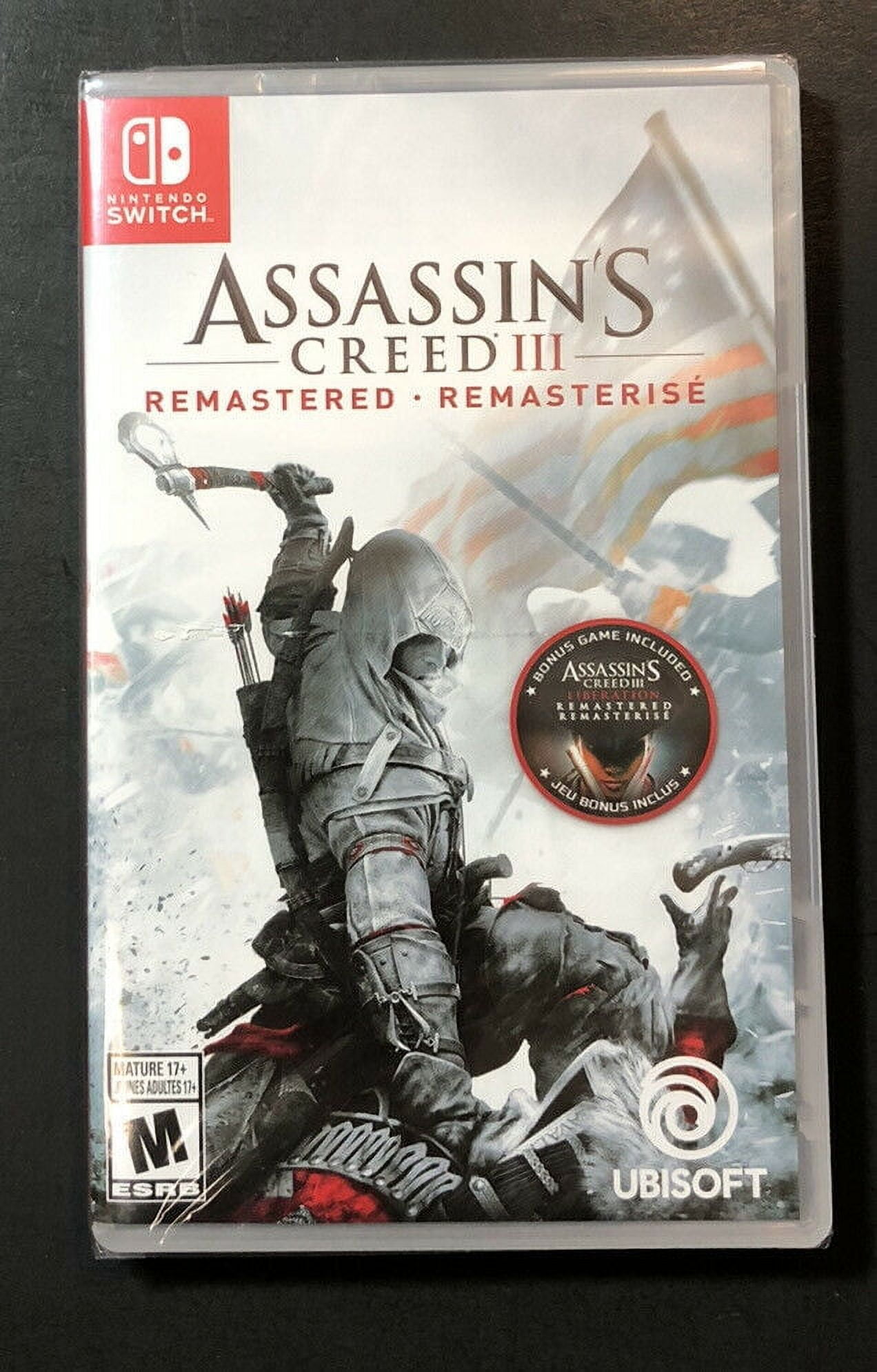 Game Lot: Shing and Assassin's Creed III shops for Nintendo Switch