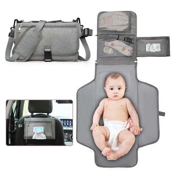 Portable Baby Diaper Pad Multifunctional Outdoor Travel Folding Diaper Bag,Free Size