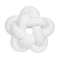 thumbnail image 4 of AMLESO Coussin en Peluche Confortable en Forme d'Étoile pour Canapé Lit de Bébé Blanc, 4 of 8