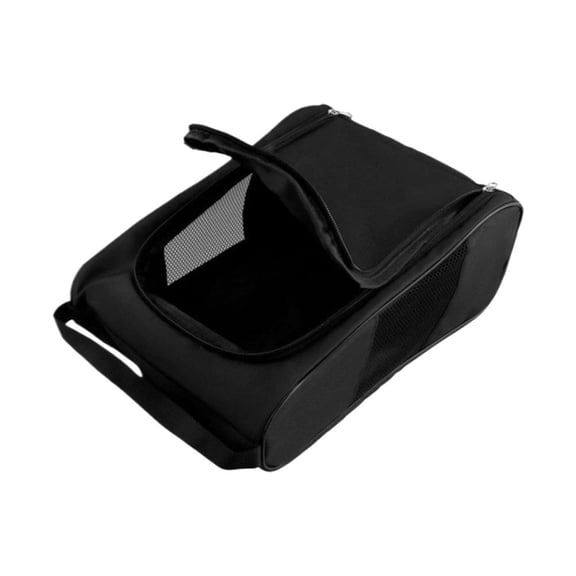 Travel Shoe Bag Organizer with Handle Breathable Oxford Cloth Waterproof Bottom Portable Storage Pouch