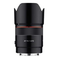 Rokinon 75mm F1.8 AF Compact Full Frame Telephoto Lens for Sony E