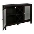 thumbnail image 5 of SYNGAR Black Sideboard Storage Cabinet with Drawers & Doors, Wide Buffet Cabinet for Dining Room Kitchen, 5 of 9