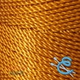 thumbnail image 2 of NYLON NO.2 by Omega - Strong 100% Nylon String Cord for Fine Crochet and Crafts - Color: 71 Gold, 2 of 4