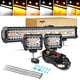 thumbnail image 1 of Barra de Luz LED Auxbeam 20 cm 420W con 2 Luces de Trabajo 4 cm 60W, 1 of 7