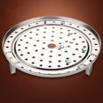 thumbnail image 4 of HLONK 2 Pack Cooker Rack Steamer Rack for Pots Grilling Rack Steamer Rack Steamer Plate, 4 of 6