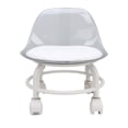 thumbnail image 1 of Taburete De Bajo Rodaje, Mínimo Asiento Rodillo Taburete Acrílico Con Ruedas Silenciosas Y Apoyo Trasero Para Lavandería De Garaje En El Hogar, 1 of 7