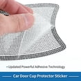 thumbnail image 5 of Unique Bargains Car Door Handle Protector Anti-scratch 8x10cm Auto Door Handle Protective Film White,Black 4 Pcs, 5 of 6