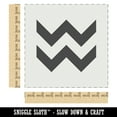 thumbnail image 2 of Chevrons for Seamless Repeating Pattern DIY Cookie Wall Craft Stencil - 9.0 Inch, 2 of 5