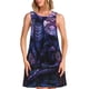 thumbnail image 1 of Easygdp Fantasy Dragon In Cathedral para Vestido Transpirable de Mujer, Vestido Suelto de Manga Corta con Pliegues y Bolsillos para el Verano, 1 of 7