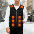 thumbnail image 2 of Gaexia Heated Vest for Men Lightweight Warm Waistcoat Sleeveless Jacket Rechargeable Battery Powered Thermal Inner Wear Winter Cozy Wear, 2 of 9