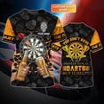 thumbnail image 1 of Camiseta personalizada con estampado 3D de cerveza y dardos para hombre, camiseta Harajuku, regalos de dardos de amor, camiseta informal Unisex de manga corta DW79Adult size 7XL Gao Jinjia LED, 1 of 2