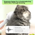 thumbnail image 5 of Cat Steam Brush for Shedding 4 in 1 Orange Pet Grooming Brush with Spray,Hair Removal,Massage & Cleaning Anti-Static Defur Comb for Long & Short Haired Cats and Dogs, 5 of 5